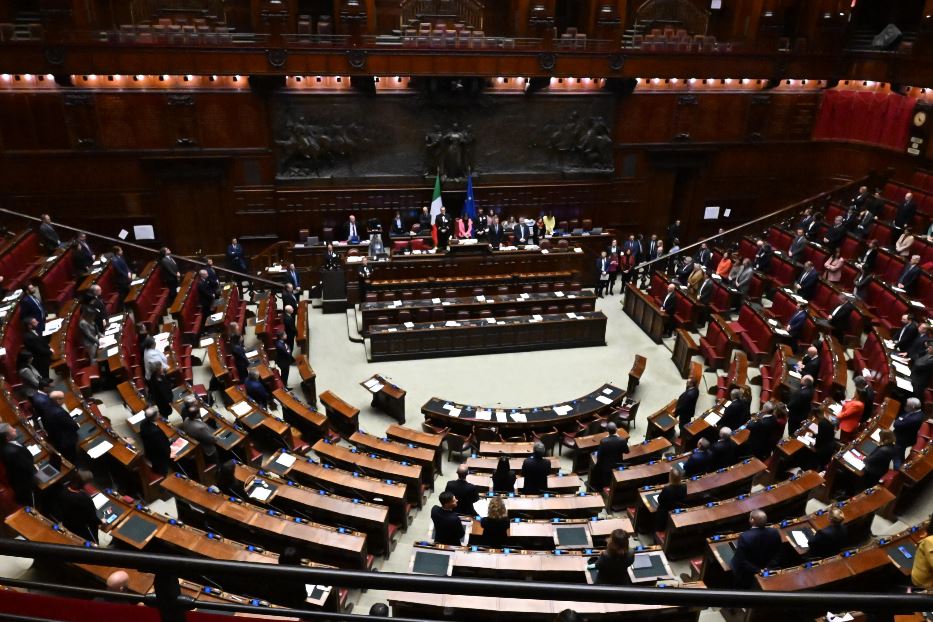 L'aula di Montecitorio