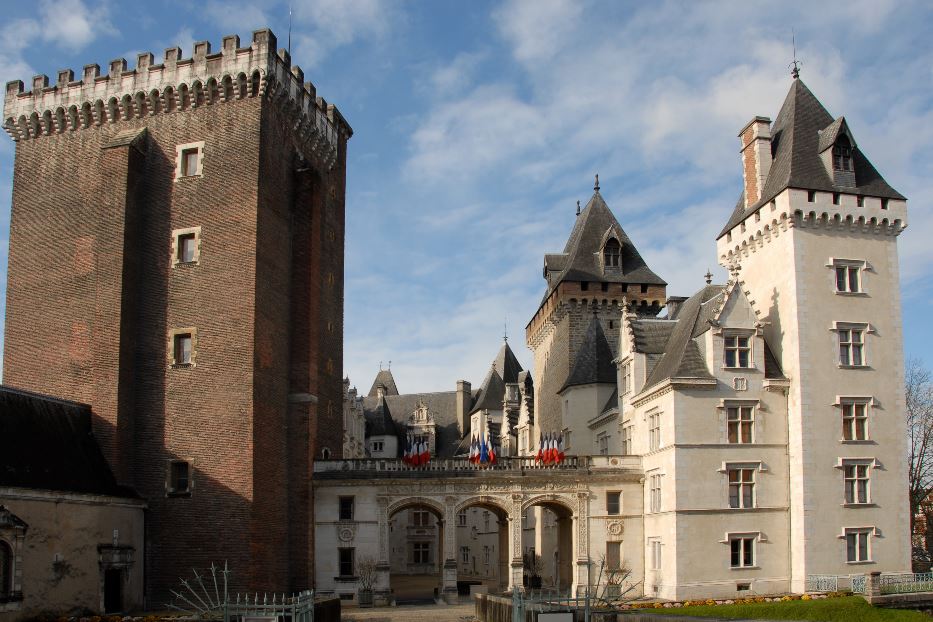 Il castello di Pau, in Francia