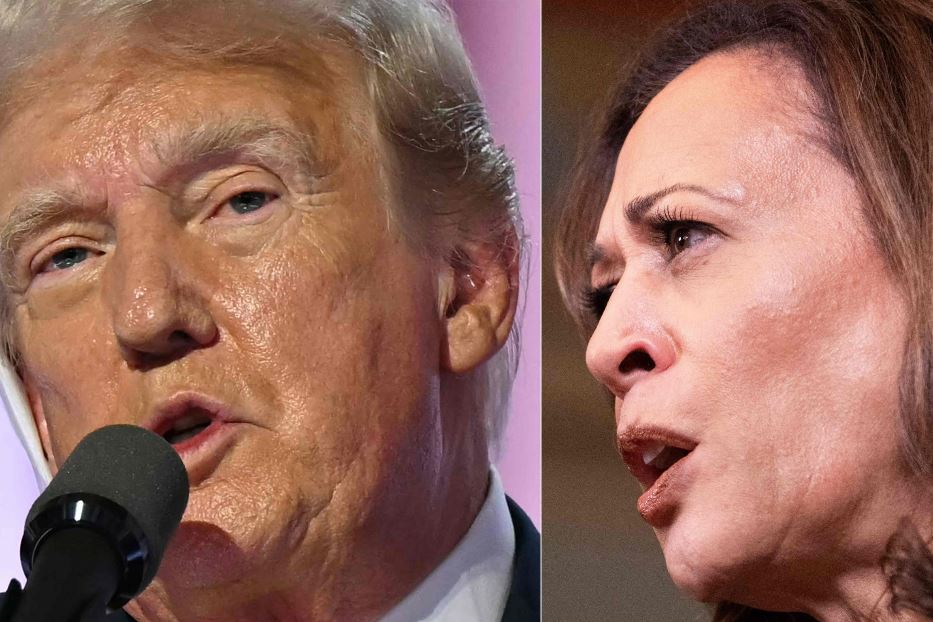 Trump e Harris