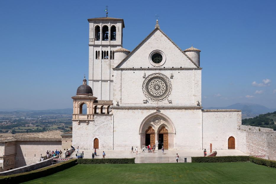 La basilica di San Francesco di Assisi