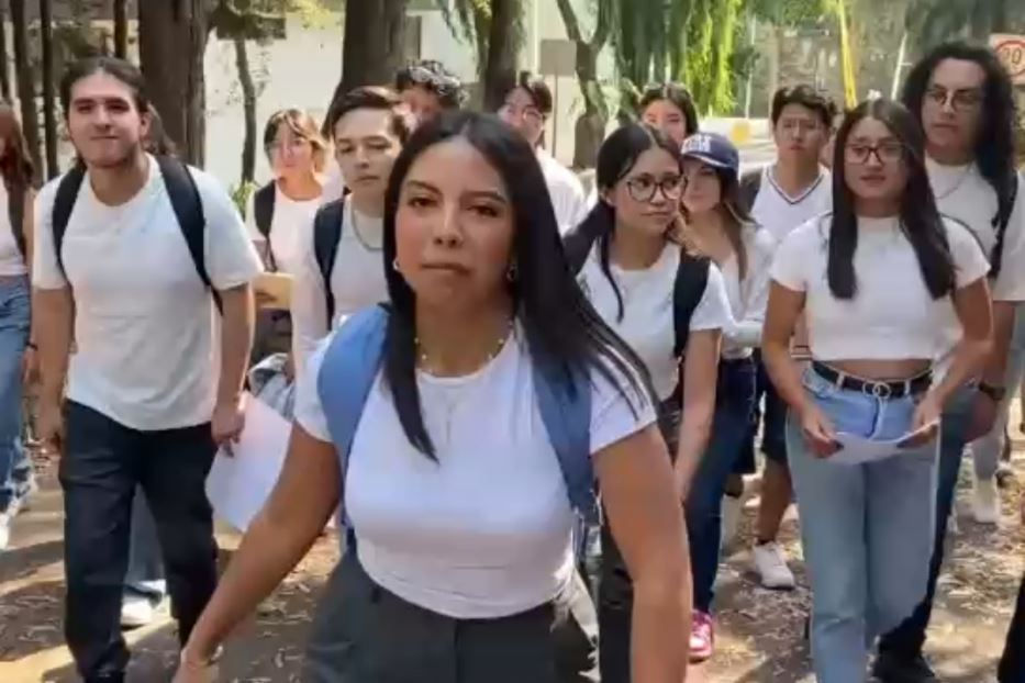 I giovani in cammino in Messico