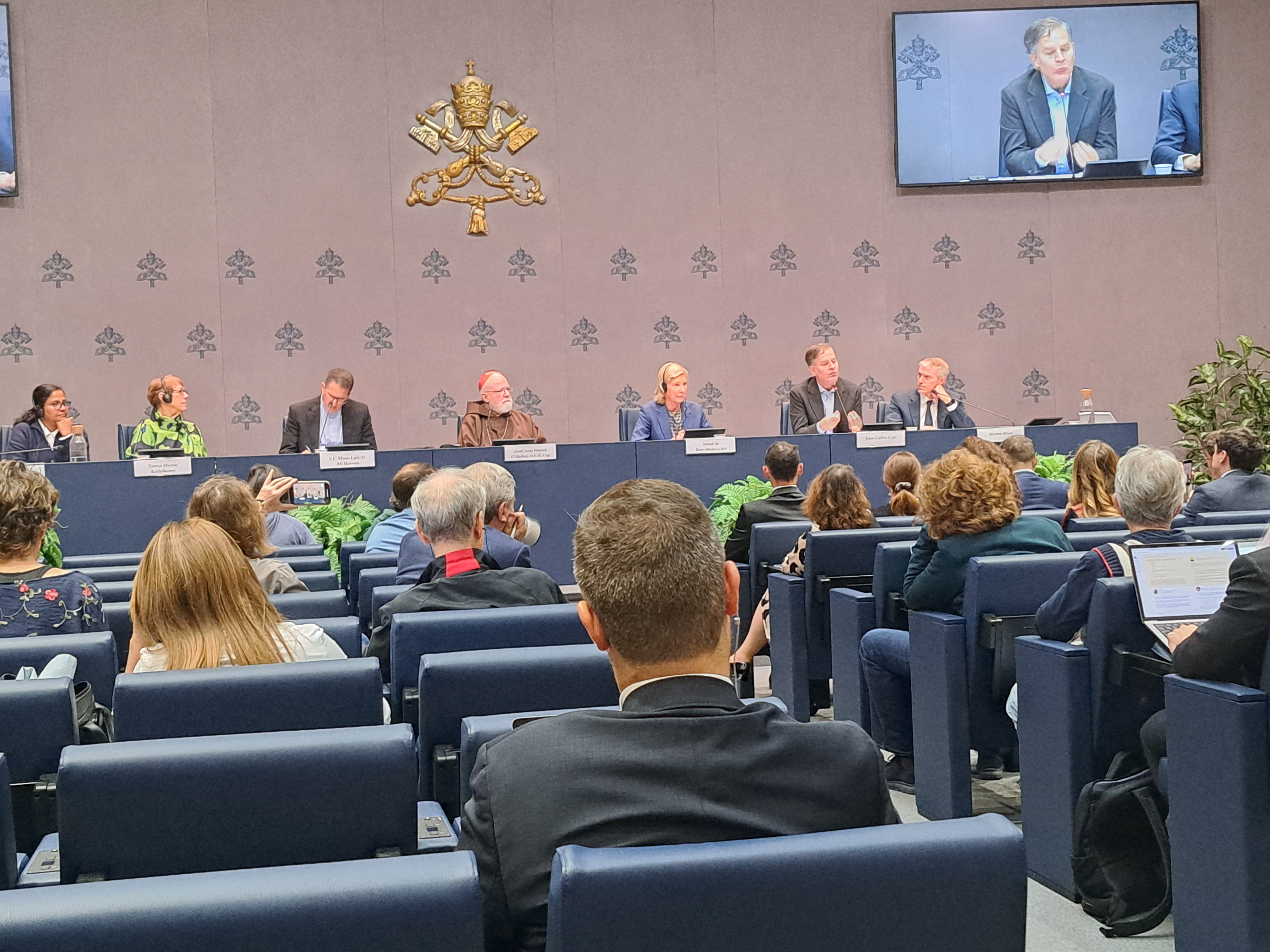 La conferenza stampa per la presentazione del Rapporto sulla lotta agli abusi