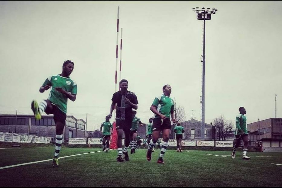 Le Tre Rose Rugby, la squadra di Casale Monferrato che schiera per lo più richiedenti asilo e rifugiati