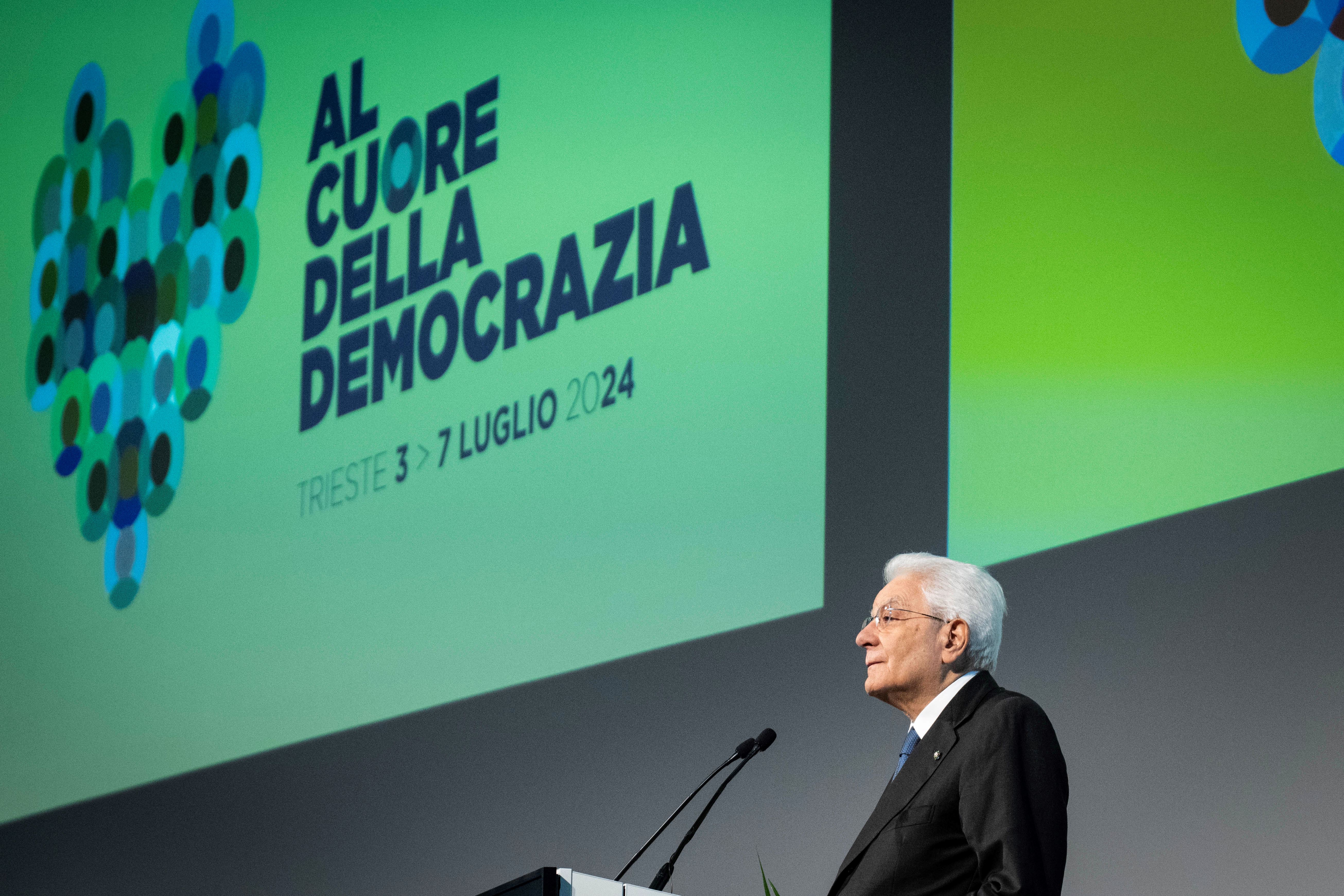 L'intervento introduttivo di Mattarella alla Settimana sociale di Trieste