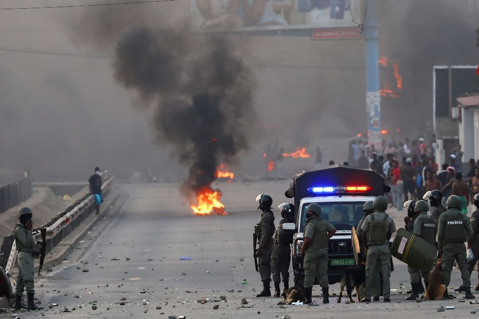 Le violenze della scorsa settimana a Maputo