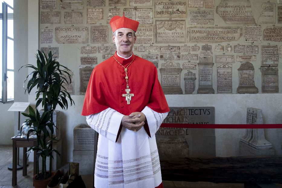 Il cardinale François-Xavier Bustillo, vescovo di Ajaccio