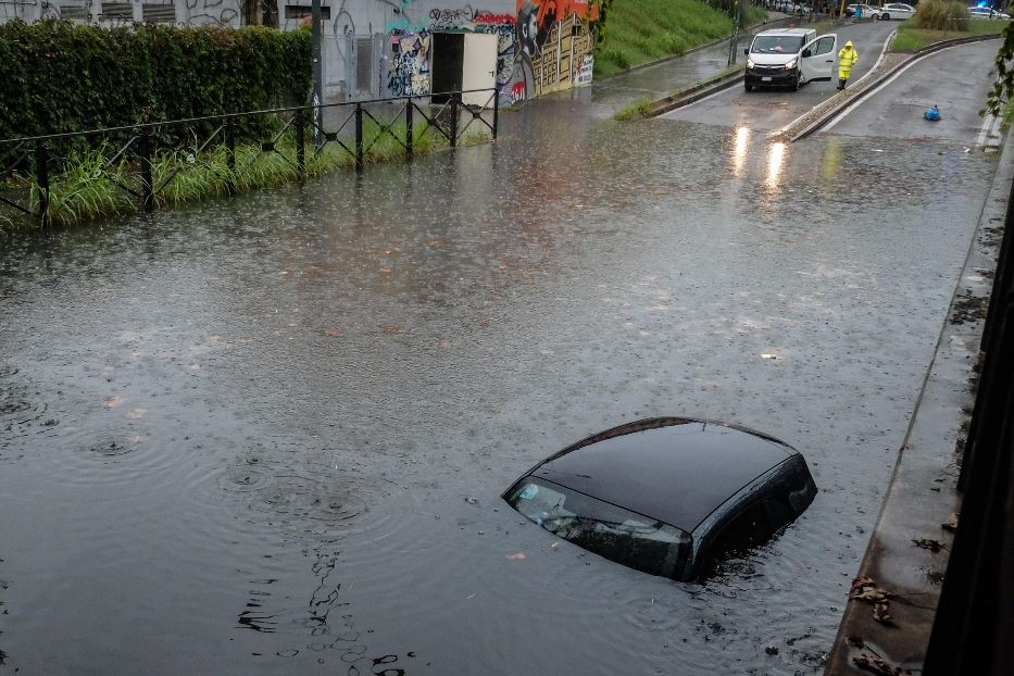 Pioggia record e allagamenti: il Nord Italia è in tilt