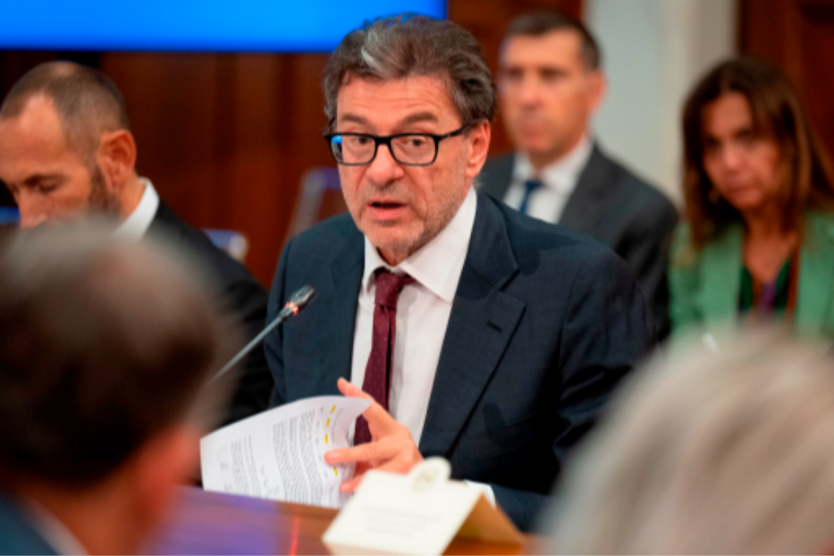 Il ministro Giorgetti