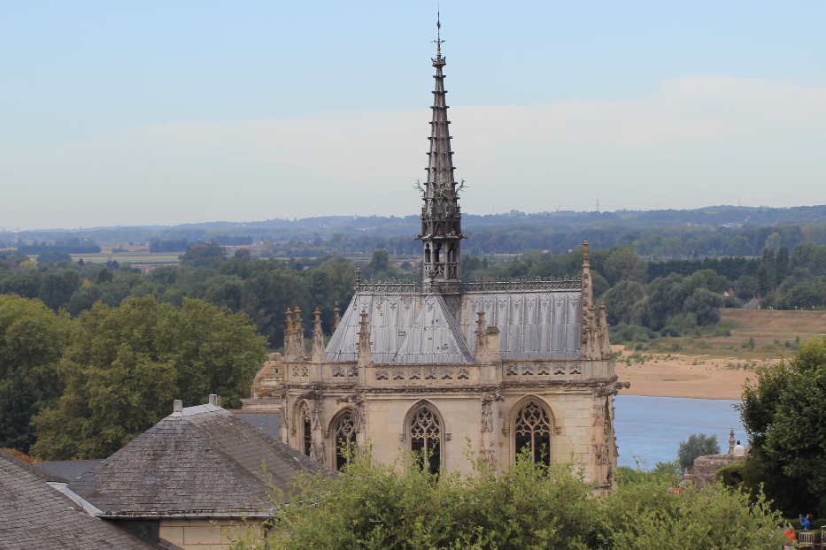 La cappella di Sant'Uberto, luogo di sepoltura di Leonarda da Vinci, nel castello di Amboise