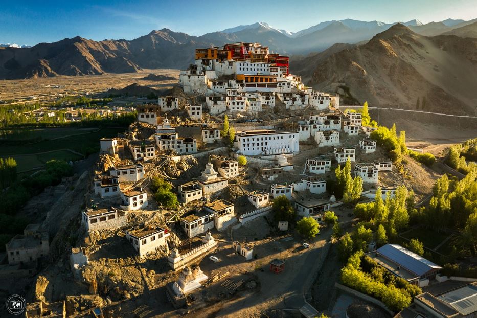 Ladakh, l'alba al monastero di Thiksey - © Stefano Tiozzo