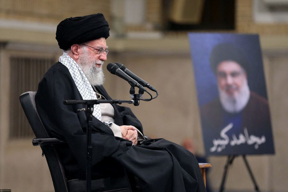 Il leader iraniano Khamenei a Teheran