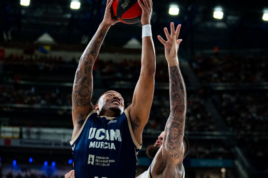 La squadra di Basket dell'Università Cattolica di Murcia gioca per lo scudetto