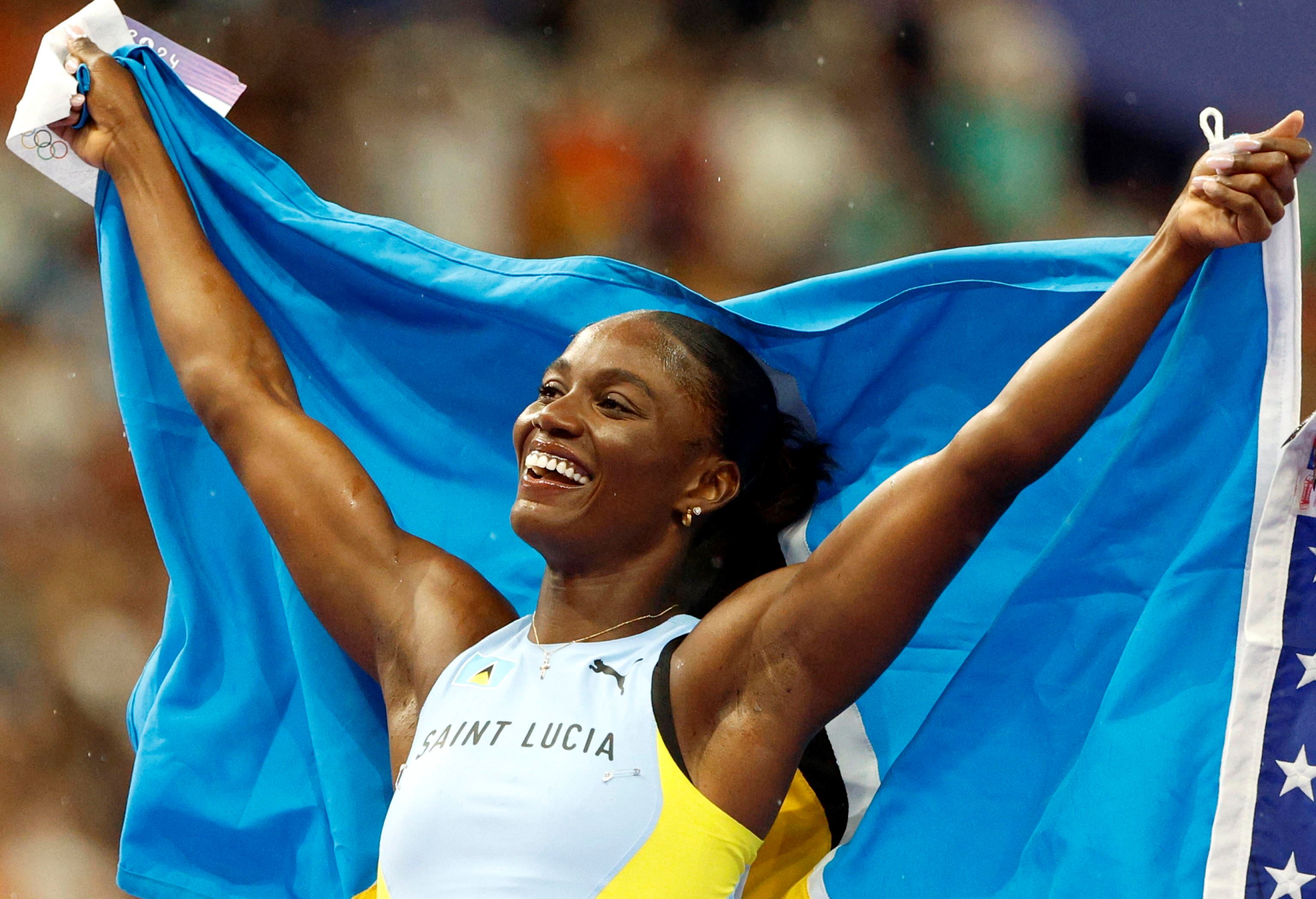 Julien Alfred, oro nei 100 metri donne: la prima medaglia per Santa Lucia