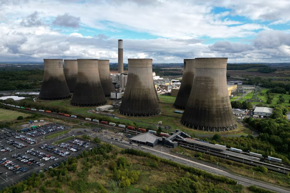 La storica centrale di Ratcliffe-on-Soar