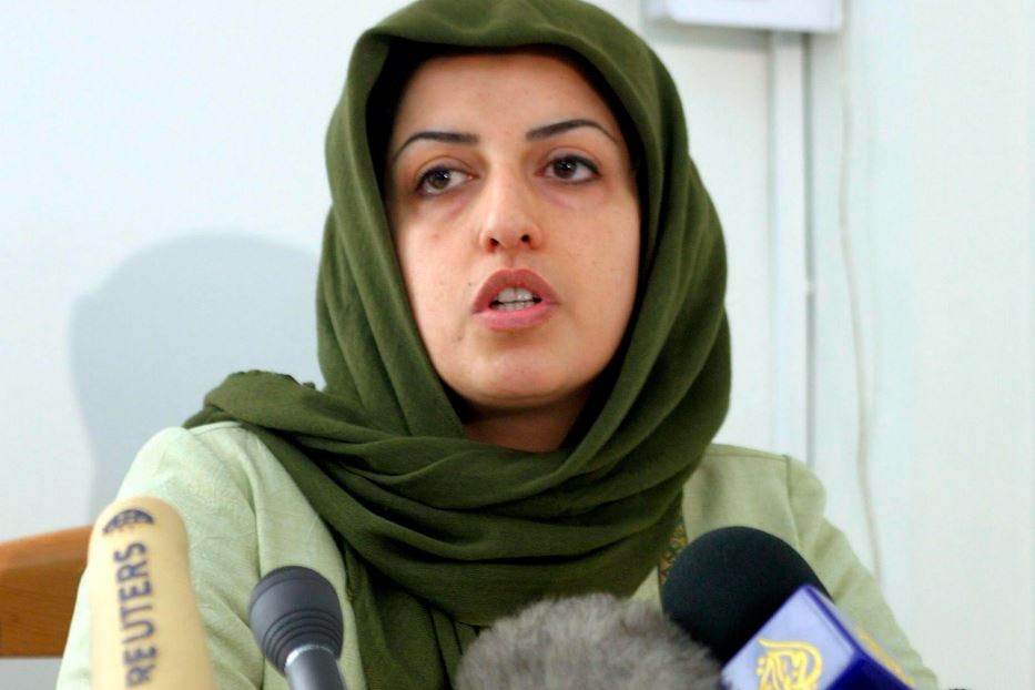 Narges Mohammadi in una foto del 2005