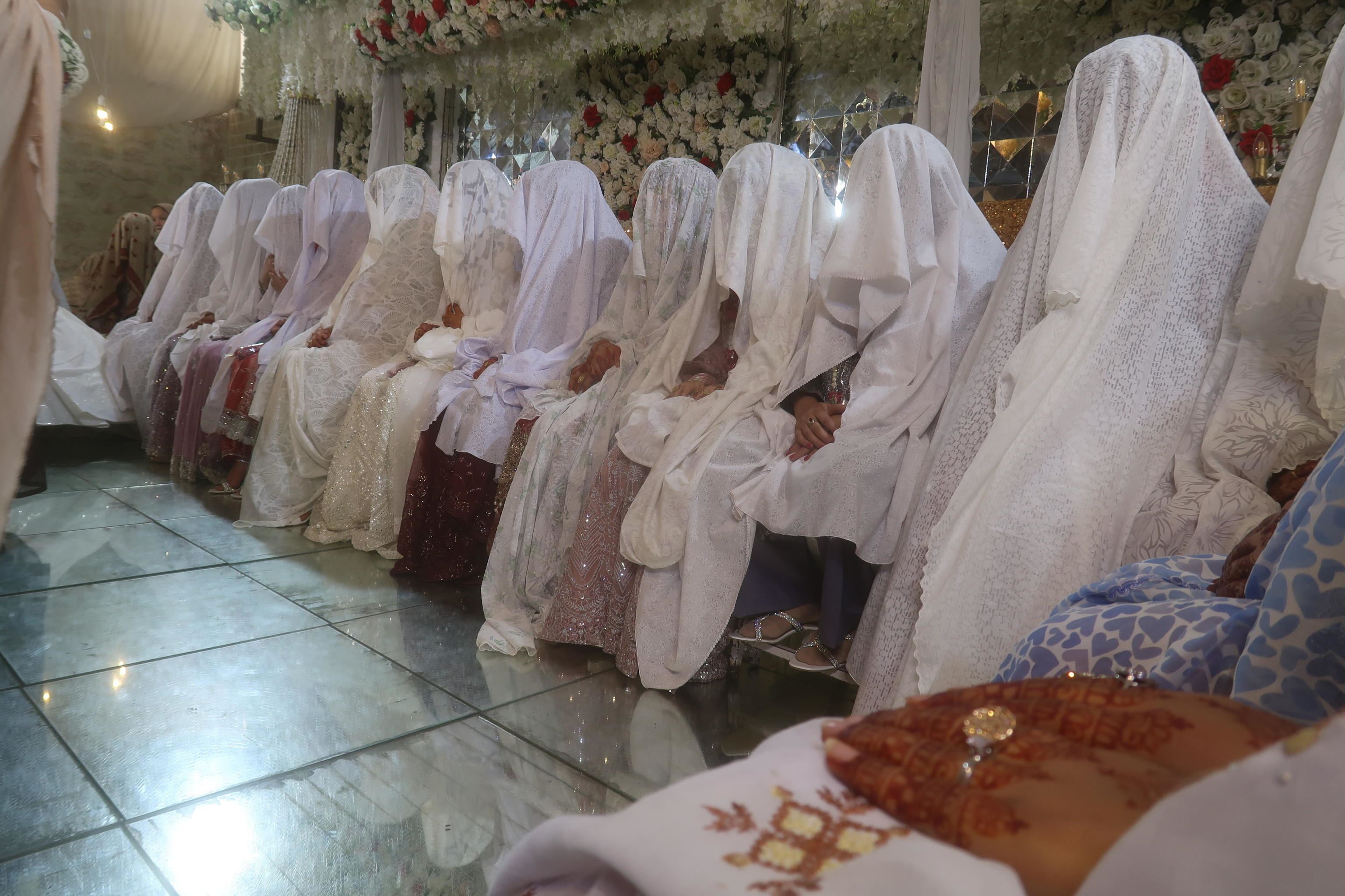 Le 19 spose del matrimonio Hazara a Quetta, in Pakistan