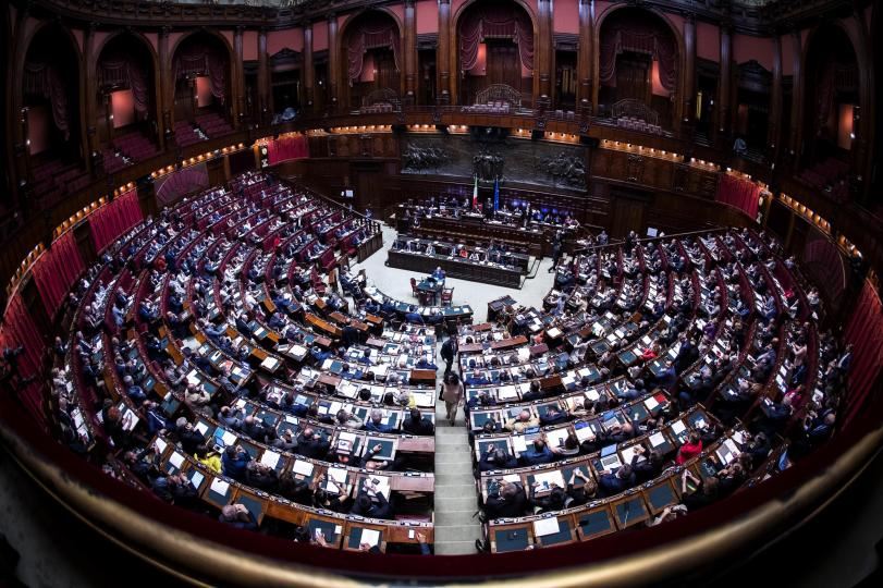 L'aula della Camera dei deputati