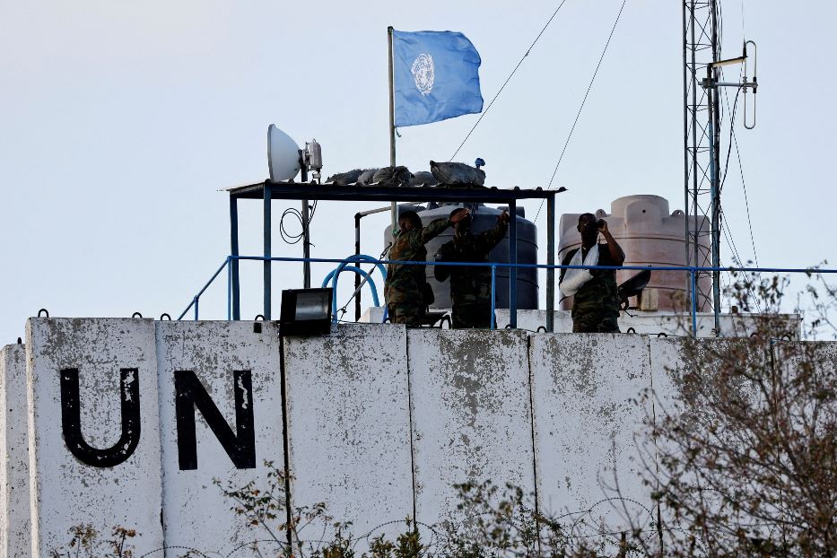 L'insediamento dell’Unifil a Marwahin nel sud del Libano