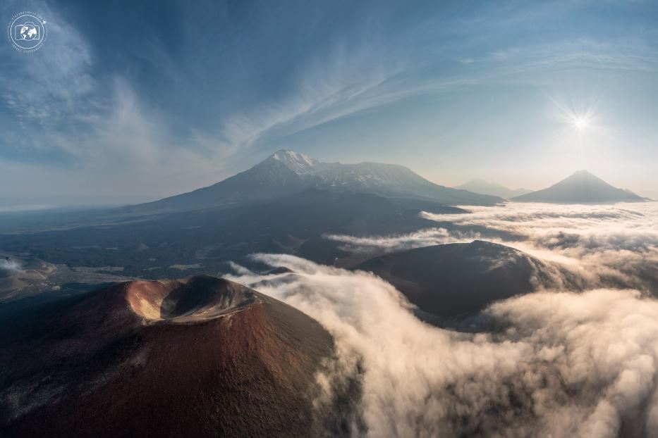 Kamchatka, vista aerea della regione del Tol'bachik - © Stefano Tiozzo