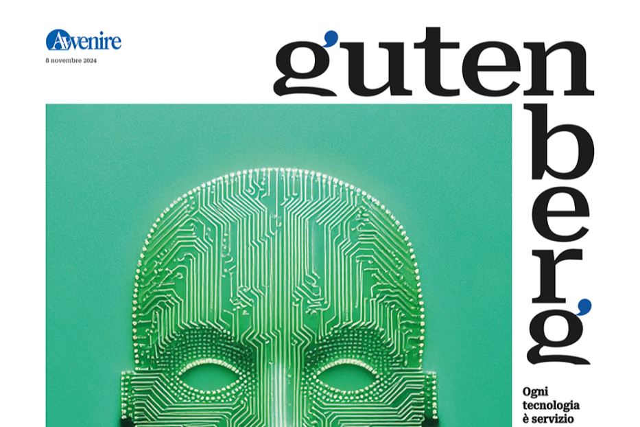 La copertina di "Gutenberg" n. 5, 8 ottobre 2024