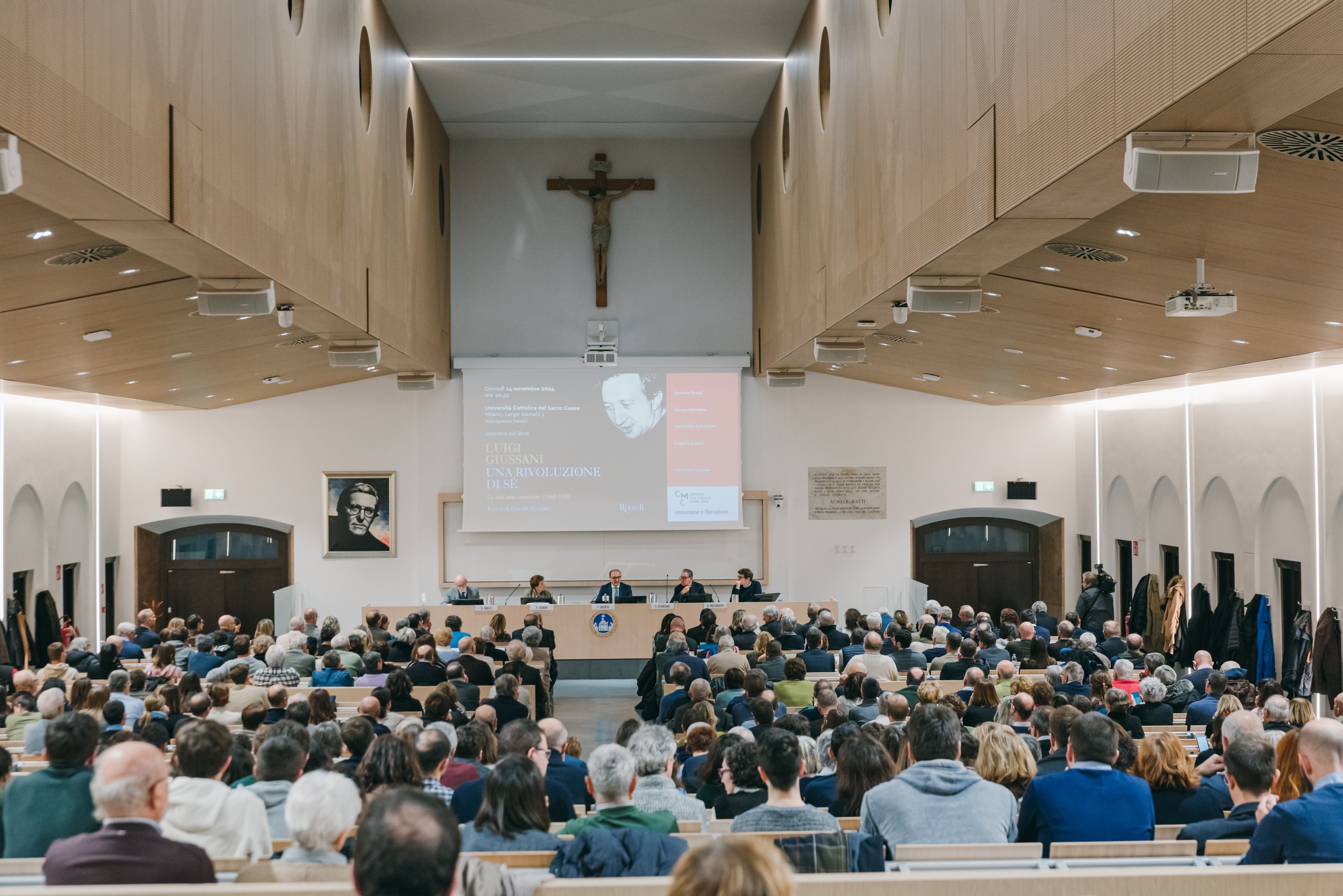 La presentazione del libro «Una rivoluzione di sé. La vita come comunione (1968-1970)» a Milano