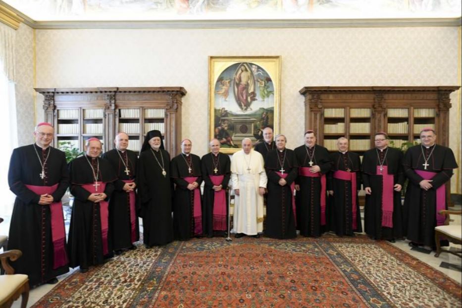 I vescovi della Calabria in visita ad limina da papa Francesco