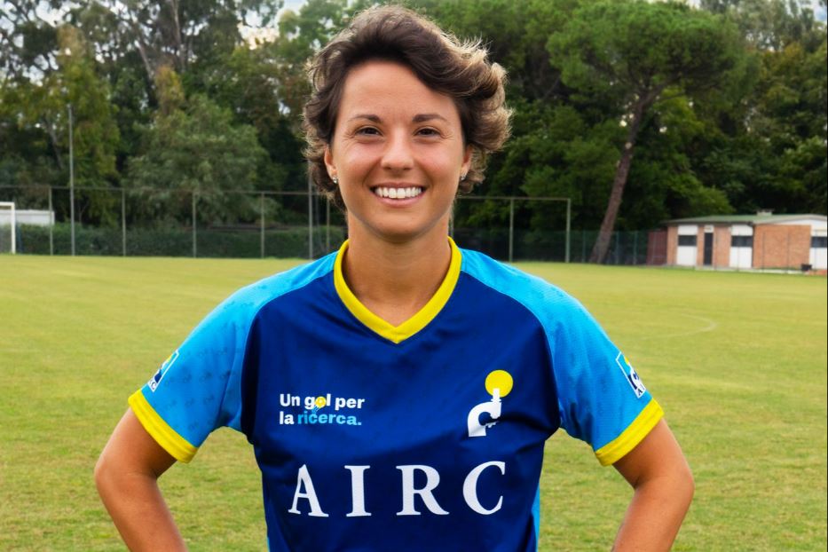 Valentina Giacinti, 30 anni, centravanti della Roma e della Nazionale di calcio femminile