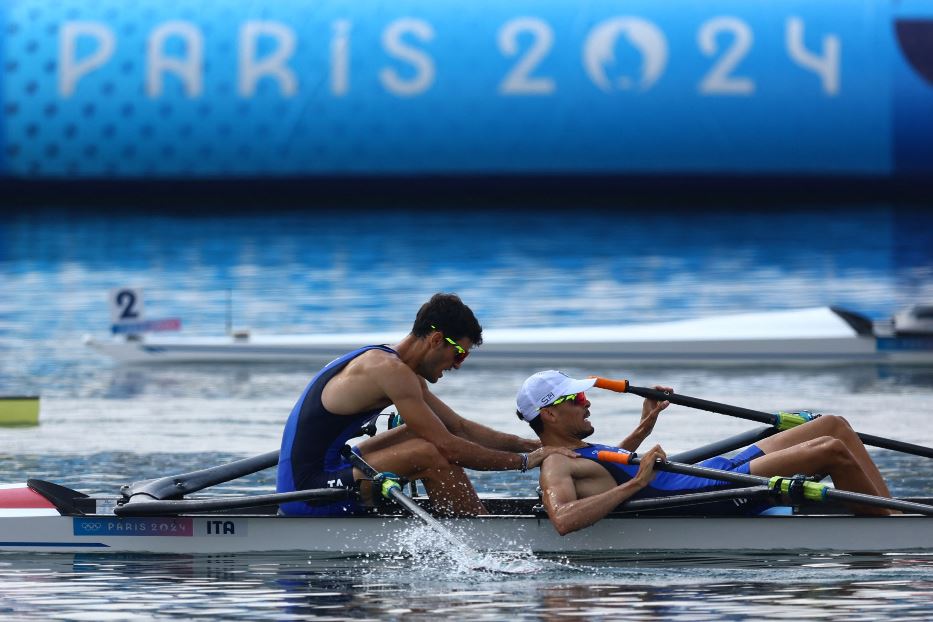 Due di coppia pesi leggeri, argento al fotofinish