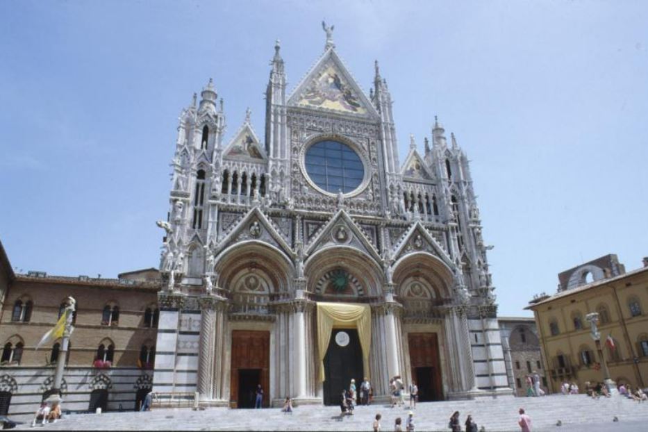 Siena: la facciata del Duomo