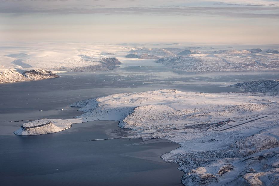 Un'immagine della Pituffik Space Base dell'esercito americano in Groenlandia