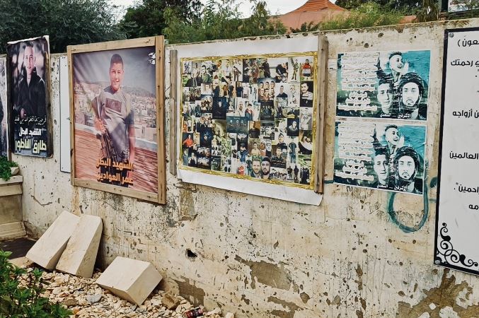 Jenin, il cimitero dei giovanissimi combattenti