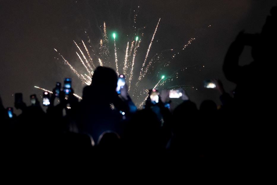 Fuochi artificiali a Roma per Capodanno